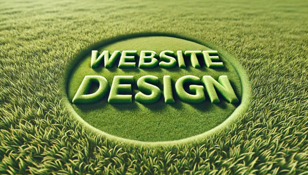 lawn care website design